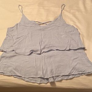 Light Blue layered Camisole Top